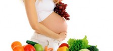Alimentos nutritivos para el embarazo.